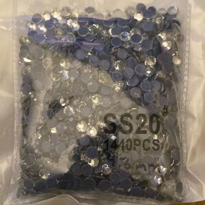 4.8 mm clear rhinestones 1440 pcs